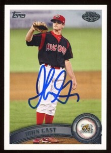 2011 Topps Pro Debut JOHN GAST Signed Card autograph AUTO CARDINALS