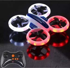 Mini Drone Helicopter UFO Drones for Kids Lighting RC Quadcopter 2.4G 4CH - Picture 1 of 7