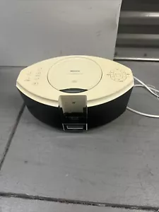 memorex mi1111 bianco orologio radio cd/iPod sistema musicale - Foto 1 di 7