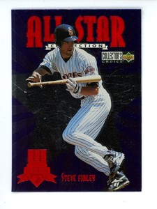 1997 Collector's Choice All-Star Connection  Steve Finley #33 San Diego Padres