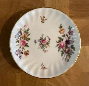 Minton Marlow Bone China Floral Pin Dish Trinket Dish - Picture 1 of 2