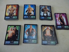 Topps Slam Attax 127 cartes de catch de 2008 , Introuvable neuve