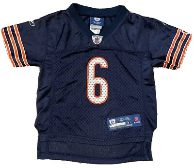 Camiseta deportiva de los Chicago Bears Jay Cutler #6 talla 3T NFL🏈🔥🧸 Foto 1 de 4