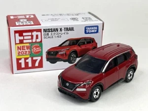 Tomica Japan Nissan X-Trail SUV Red Metal Diecast Car Model Toy 1/63 #117 - Picture 1 of 7