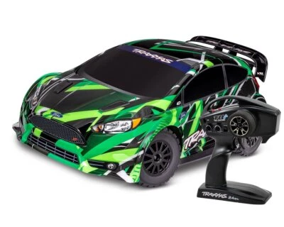 Traxxas Ford Fiesta ST Rally 4x4 VXL grün TRX74276-4-GRN  - Bild 1 von 4