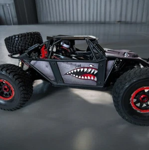 FTX DR8 body panel decal set - AIRBOURNE - BODY SKINZ wrap FS RACING - Picture 1 of 4