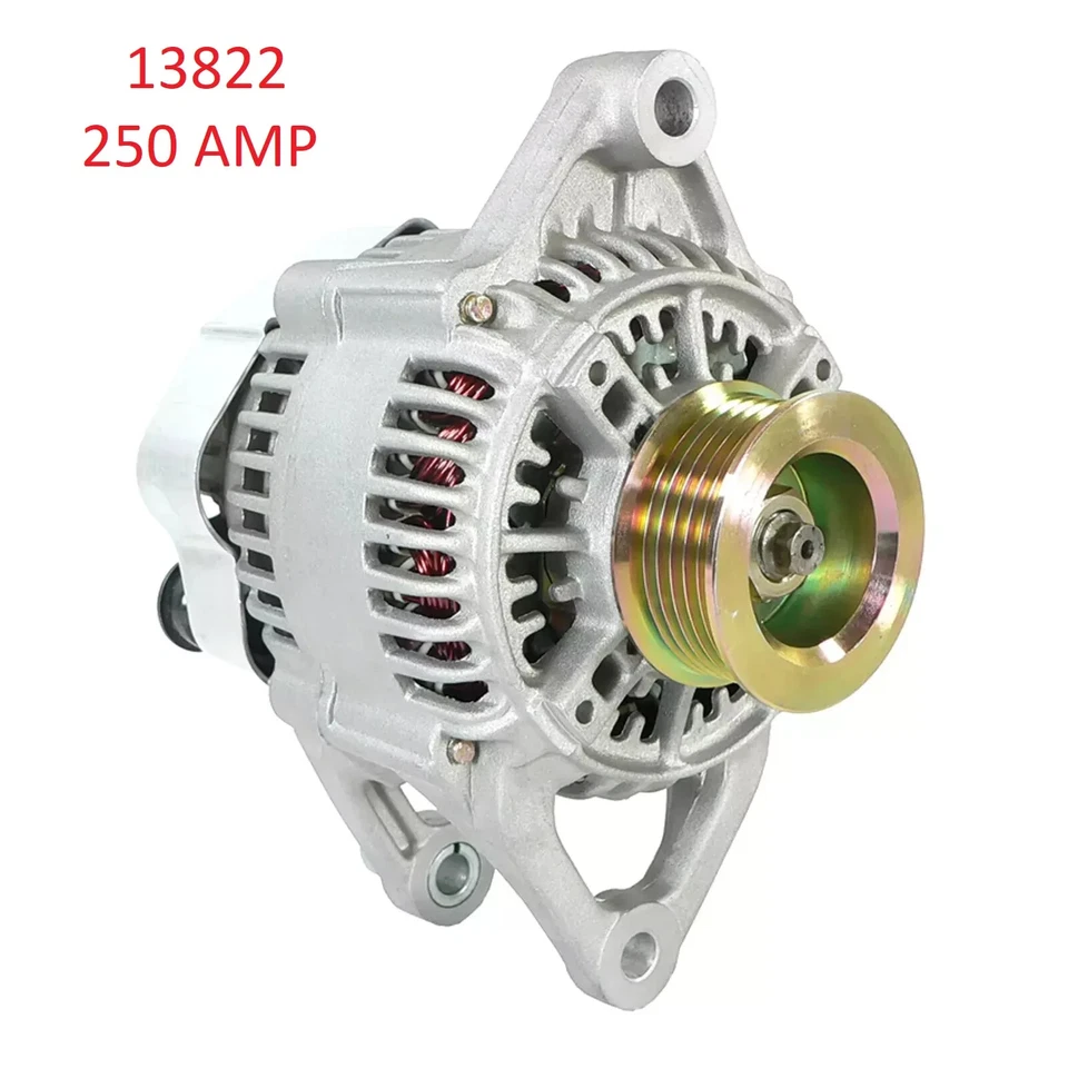 2001 Jeep Cherokee 4.0L 2000-1999 Jeep Cherokee 4.0L 250 HIGH AMP ALTERNATOR Foto 1 de 2