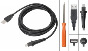 Cable de micrófono compatible Nuance® Dragon PowerMic II - cable fácil de reemplazar - Imagen 1 de 1