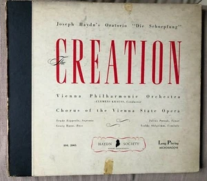 HAYDN - CREATION - KRAUSS / 3 LP VG(case)/EX VINYL RARE First Pressing - Picture 1 of 11