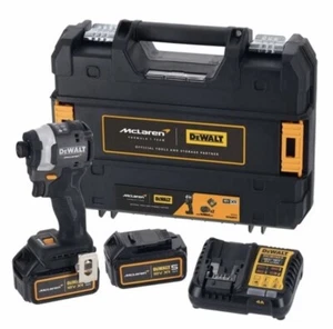 NEW DeWALT & McLaren F1 Formula 1 - 18V XR Impact Driver Kit 2 x 5.0Ah-XE Batter - Picture 1 of 4