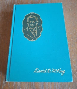 Gospel Ideals by David O. McKay 1953 VTG Hardcover Book LDS - Foto 1 di 8