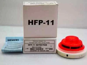 HFP-11 SIEMENS ALARMA CONTRA INCENDIOS DETECTOR DE CALOR DE HUMO HFP11 - Imagen 1 de 3