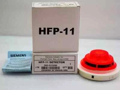 HFP-11 SIEMENS FIRE ALARM SMOKE HEAT DETECTOR HFP11