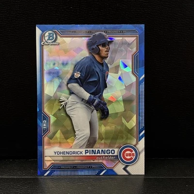 2021 Bowman Chrome Draft Sapphire Edition - Yohendrick Pinango #BDC-25 (RC) - Image 1 of 4