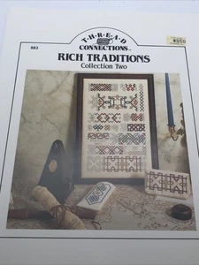 Thread Connections Rich Traditions Collection Two Cross Stitch Pattern Chart - Picture 1 of 4