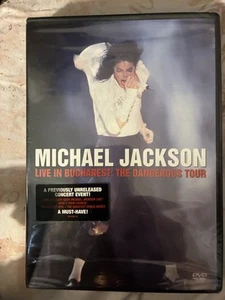 Michael Jackson: Live in Bucharest -The Dangerous Tour - DVD Brand New Sealed - Picture 1 of 2