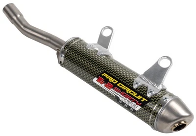 Pro Circuit Ti-2 Titanium/Carbon Shorty Exhaust Silencer (1152325K) - Image 1 of 2