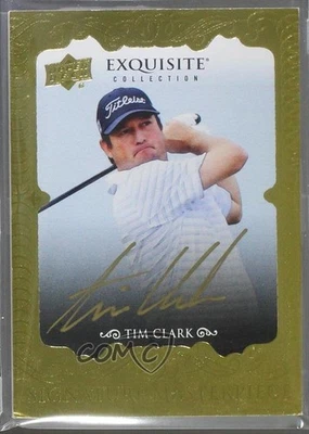 2014 Upper Deck Exquisite Collection Signature Masterpieces Tim Clark Auto - Image 1 of 2
