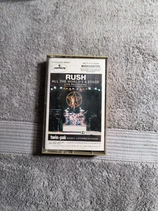 RUSH / All The World's A Stage , '76 LIVE Cassette Tested VG+ Hard Classic Rock - Picture 1 of 4