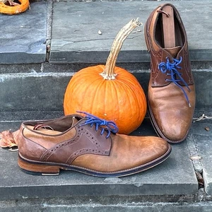 Johnston Murphy Conard Saddle Dress Shoe Brown (Tan)  Men Size 10 M 20-3316 - Picture 1 of 14
