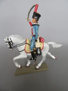 C592 Starlux Atlas Cavaliere Hussard 12° RGT Soldato Di Piombo 1° Impero 1:32 - Foto 1 di 10