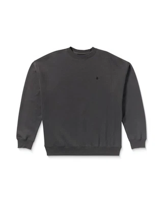 VOLCOM - Mens Single Stone Sweatshirt - Asphalt Black - Casual L/S Top - Image 1 of 4