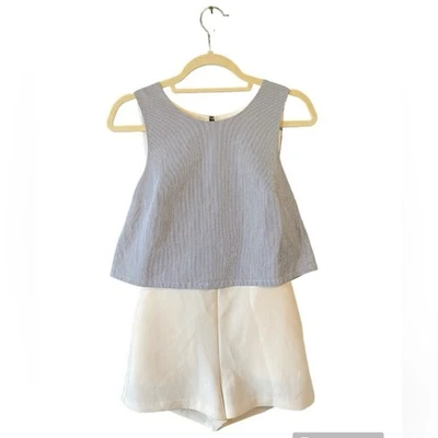 Mameluco BCBGeneration para mujer talla 4 una pieza corto náutico clásico dinero antiguo Foto 1 de 4