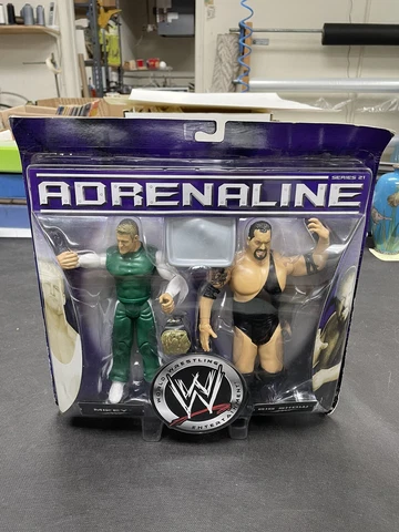 2006 Jakks Pacific WWE Adrenaline Series 21 Mikey & Big Show Figures SEALED NEW Cover