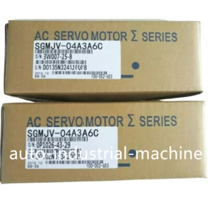 1PZ Nuovo Yaskawa SGMJV-04A3A6S Servomotore AC In Scatola Spedizione Celere - Foto 1 di 6