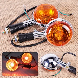 2pcs Turn Signal Indicator Light Blinker fits for Yamaha Virago XV1100 85-99 - Picture 1 of 8