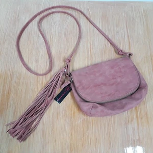 Nobo Crossbody Damen Handtasche Weinrot 24" Riemen Drop - Bild 1 von 18