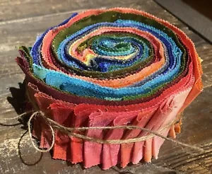 Grunge für Moda Jelly Roll Quilten Stoff 40 Stck. Baumwolle 2 1/2" x LOF - Bild 1 von 18