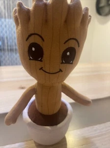Marvel I Am Groot, Groot Plush Toy In A Small Pot 29cm New Licensed H - Picture 1 of 8