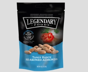 Keto Snacks: Legendäre Low Carb Tangy Ranch Seasoned Almonds 2ct. (5 Kohlenhydrate) - Bild 1 von 2