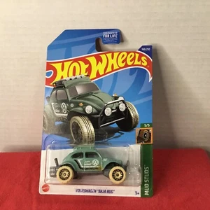 Hot Wheels Mud Studs 5/5 Volkswagen Baja Bug 160/250 Green - Picture 1 of 3