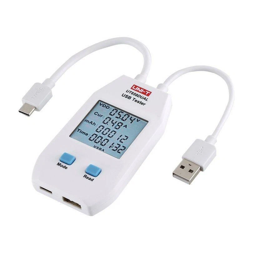 UNI-T UT658DUAL USB Tester
