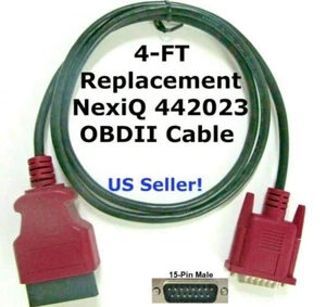 442023 Cable OBDII Nexiq USB Link 1 "púrpura" para Volvo Mack WVL2 2013 y posteriores - Imagen 1 de 7