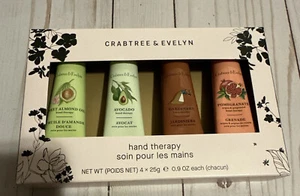 Crabtree evelyn hand therapy 4 piece gift lotion set NIB - Picture 1 of 3