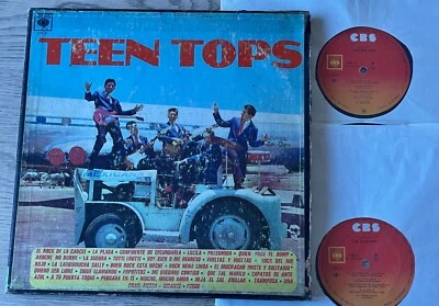 LOS TEEN TOPS LOS TEEN TOPS 2LP CBS MEXICO (1974) VG- 1 MISSING DISC ROCK N ROLL - Image 1 of 4