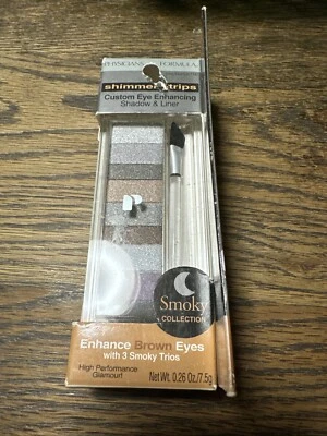 Physicians Formula Shimmer Strips Shadow & Liner - Smoky Brown Eyes 1147. NEW - Image 1 of 2