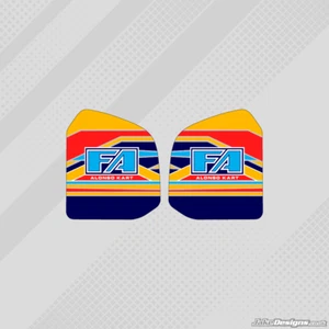 2016 FA ALONSO STYLE OTK 2013 FUEL TANK STICKERS - KARTING - JakeDesigns - Picture 1 of 1