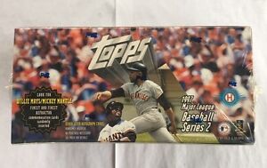 1997 Topps Series 2 Baseball Factory Sealed Hobby HTA Jumbo Box Jeter, Mantle?