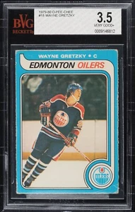 1979 OPC Hockey #18 Wayne Gretzky Rookie Card RC Graded BVG 3.5 O-Pee-Chee - Bild 1 von 2