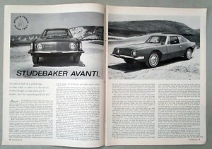 Studebaker Avanti 1962 - Original Straßenprüfartikel - Bild 1 von 1