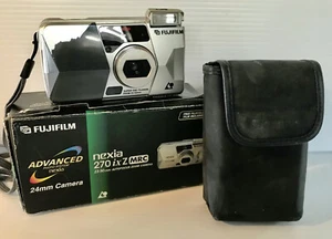 Vintage Camera Fujifilm Nexia 270ixz Autofocus Zoom Film Camera Tested Flash - Picture 1 of 6