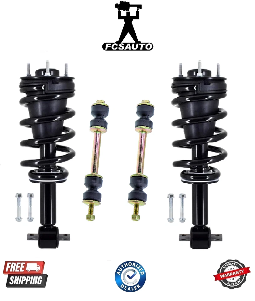 Puntal de suspensión delantera completo FCS y barra estabilizadora para Chevy Silverado 1500 07-13 Foto 1 de 1