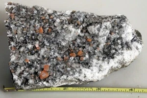 Chabazite Heulandite Calcite Crystals Paterson NJ Mineral Specimen - Picture 1 of 1