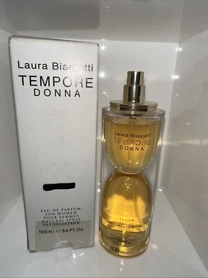 Tempore Donna por Laura Biagiotti 3,4 OZ eau de parfum spray botella nueva sin caja Foto 1 de 3