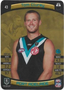 2021 Teamcoach GOLD (43) Tom CLUREY Port Adelaide - Imagen 1 de 1
