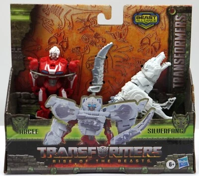 F4618 Arcee + Silverfang-The Rise Of The Beasts Transformers-Hasbro - Bild 1 von 2